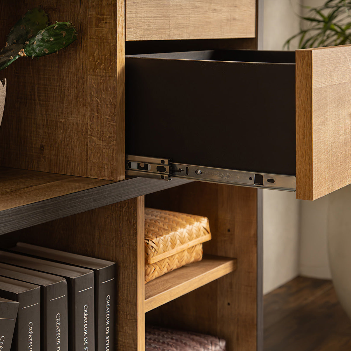 TNS 1800 ローシェルフ BK