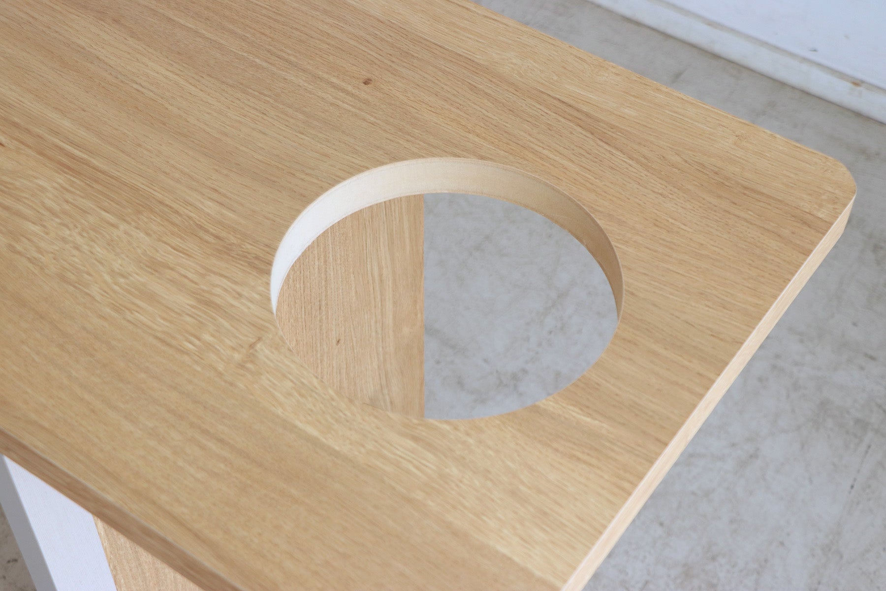 にゃんと一緒 デスク