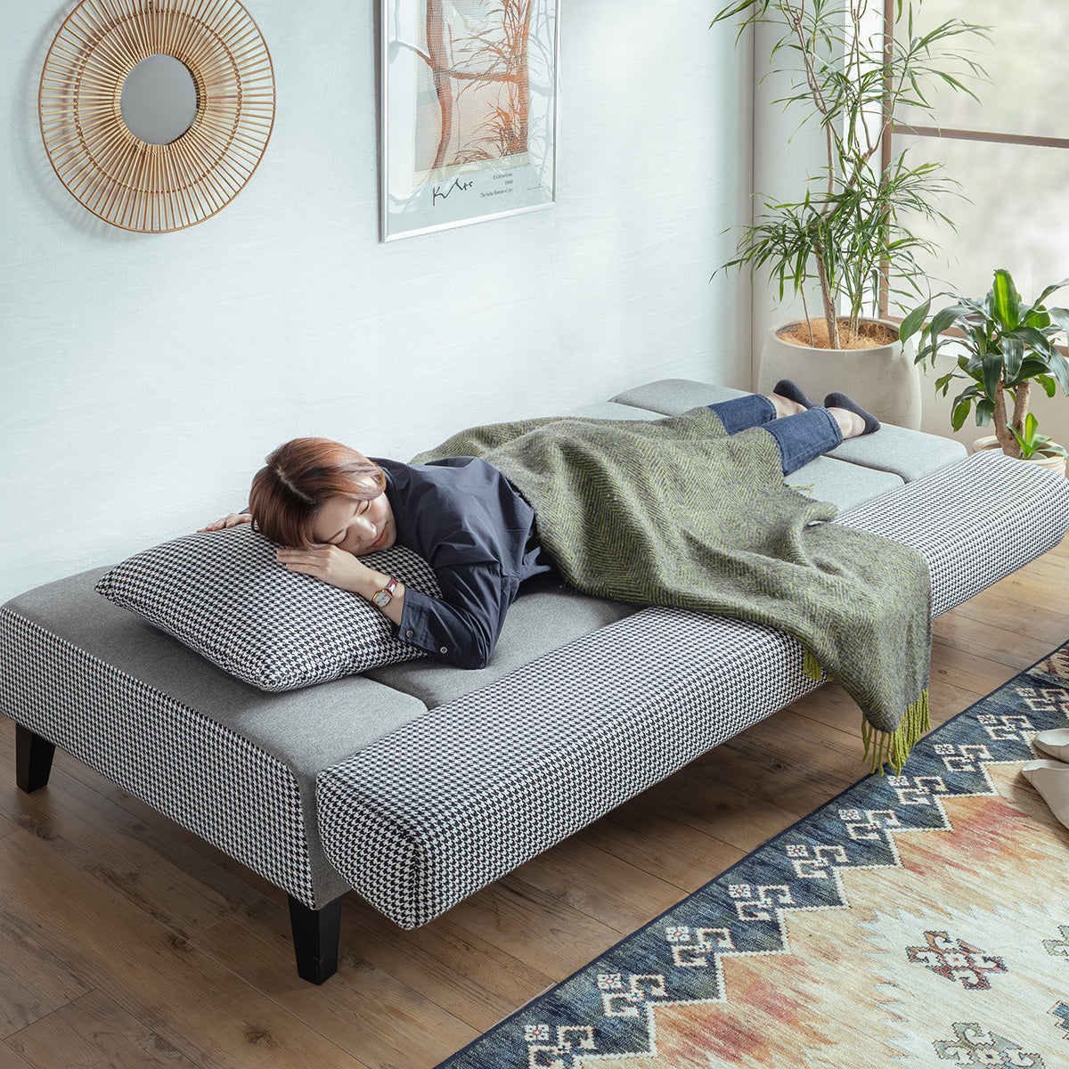 TDL ソファベッド GY