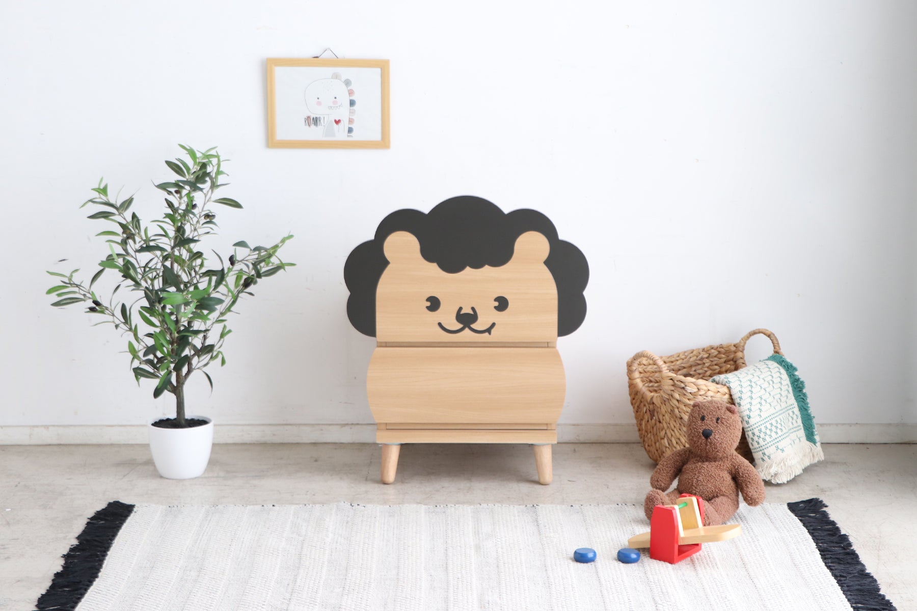 かぐっこどうぶつ らいおん