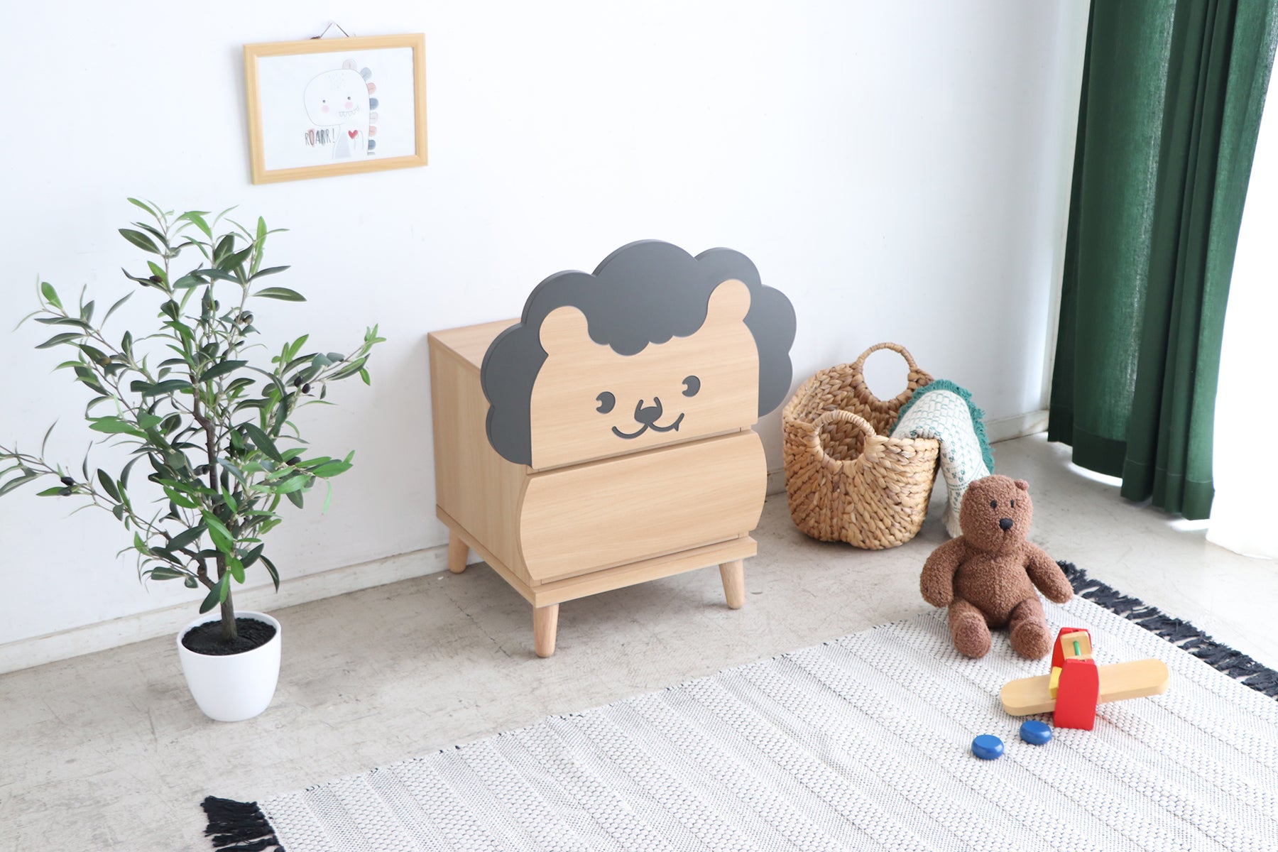 かぐっこどうぶつ らいおん