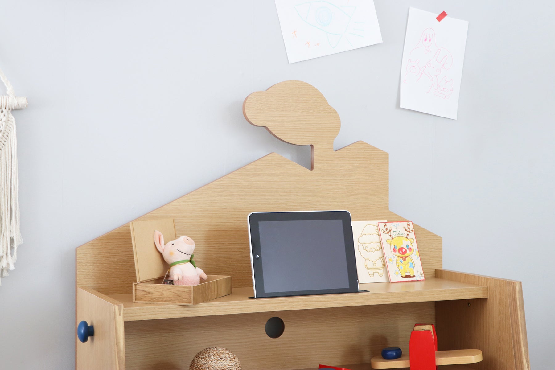 ちぃも タブレットスタンド付き収納