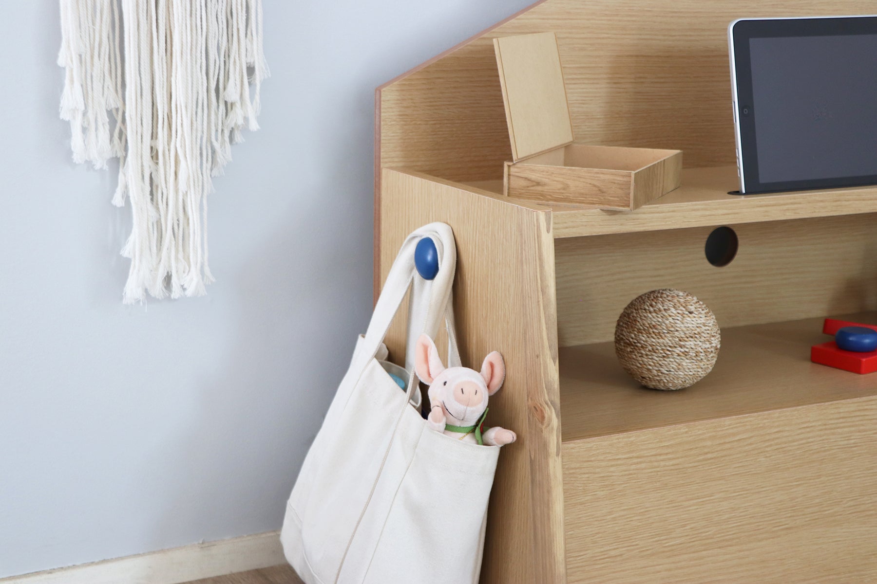 ちぃも タブレットスタンド付き収納