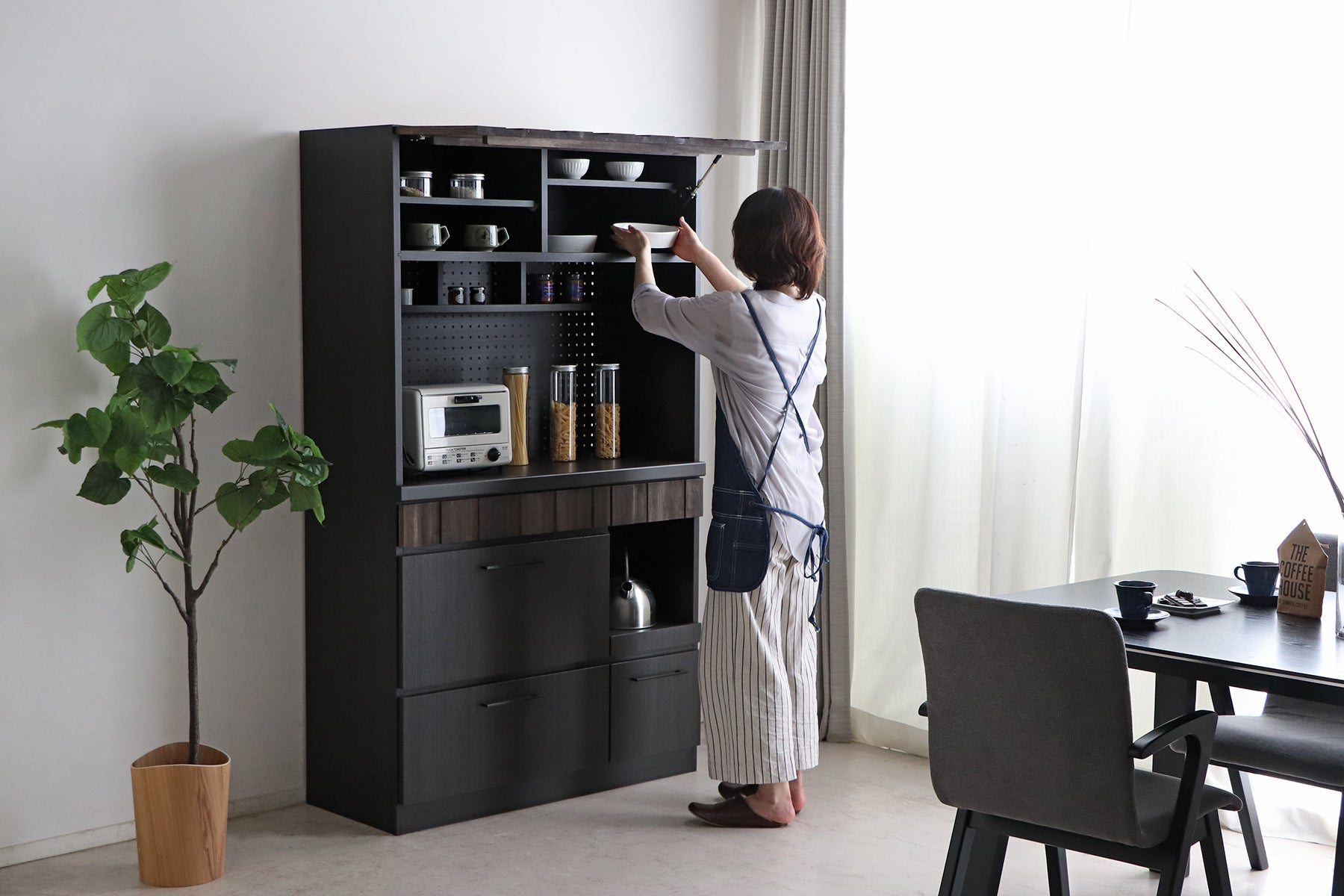 RESE(レセ) 105KB C(板扉上台・引出下台)