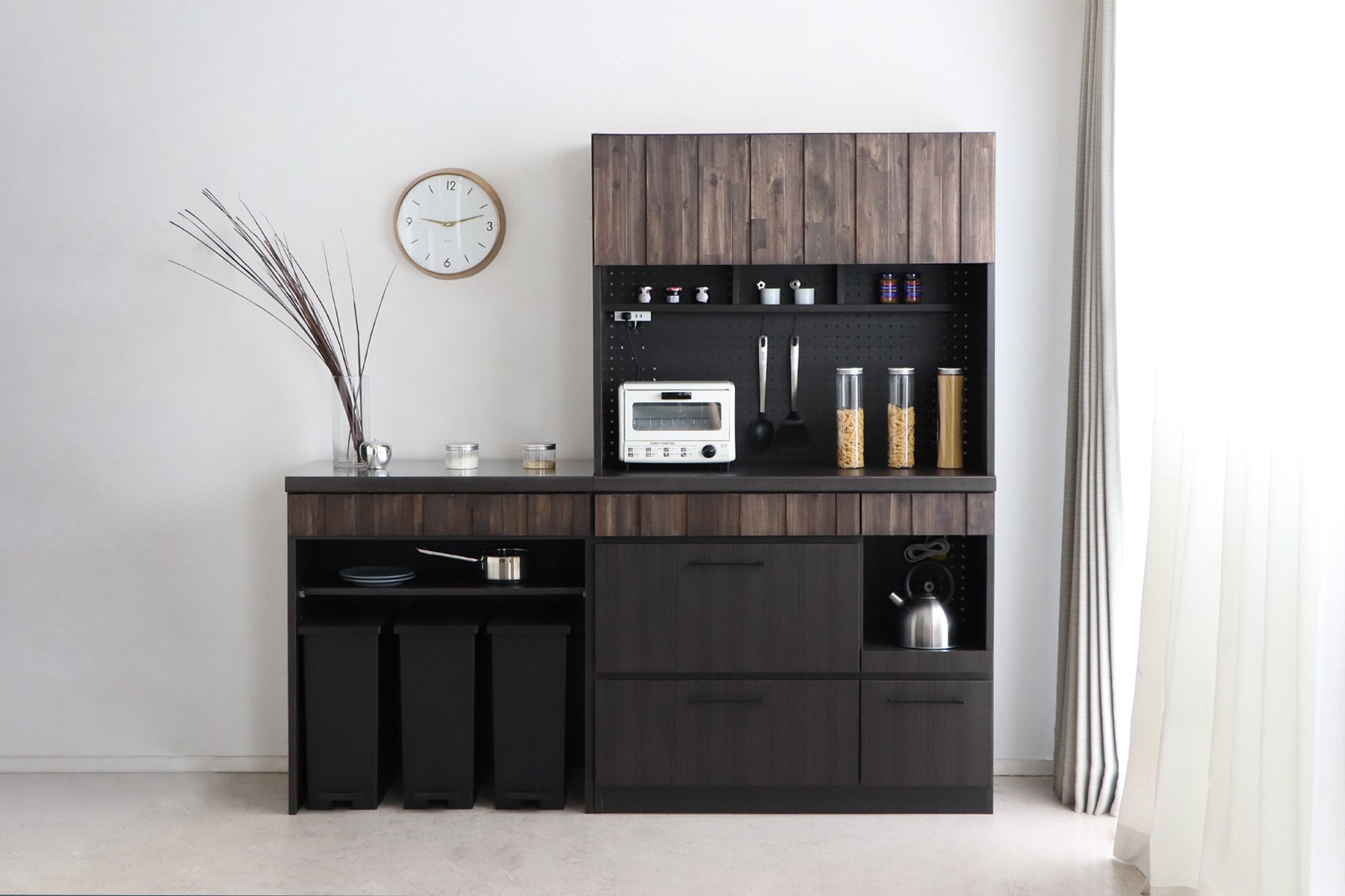 RESE(レセ) 105KB C(板扉上台・引出下台)