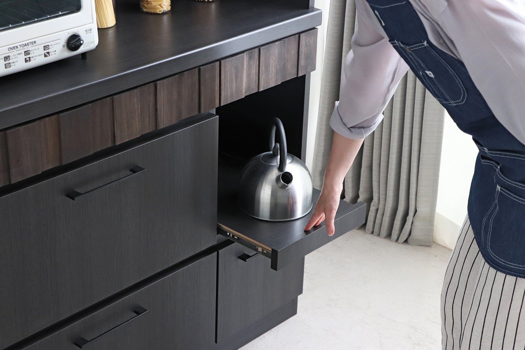 RESE(レセ) 105KB A(ガラス上台・引出下台)